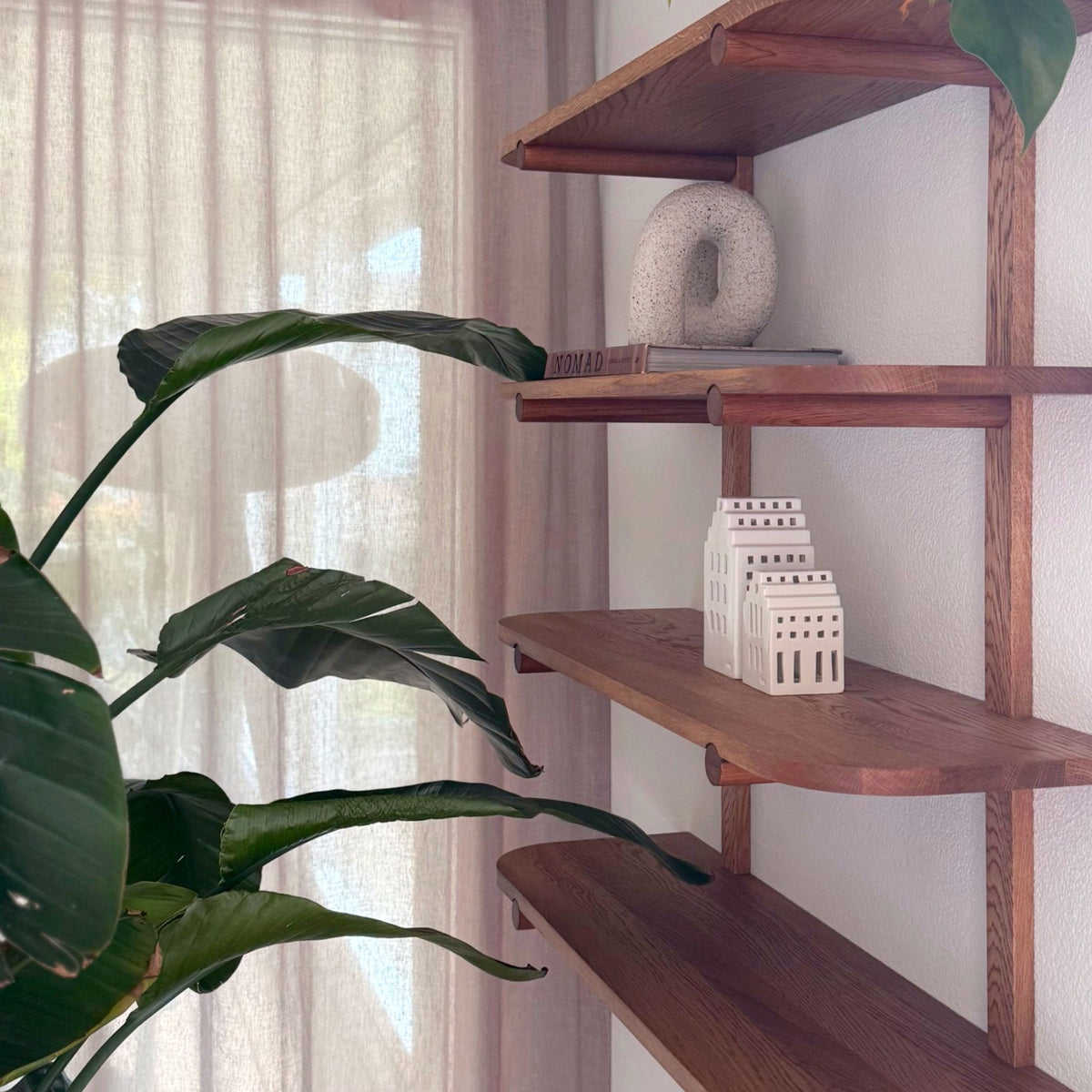 Piz Palü Bookshelf in Solid Oak