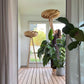 Cloud Sculptural Ceiling Lamp in Solid Ash Wood