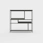 Anthracite ÉTAUDORÉ DESIVA shelving unit made from highest quality powder coated steel