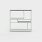 Light matcha green ÉTAUDORÉ DESIVA shelving unit made from highest quality powder coated steel
