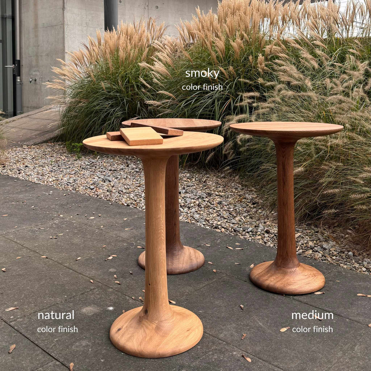 Lianna Side Table in Solid Oak