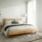 Bernina Bed in Solid Oak